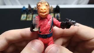 Snaggletooth Action Figure Review  Star Wars Power of The Jedi [upl. by Akerdal]