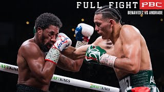 Benavidez vs Andrade FULL FIGHT November 25 2023  PBC on Showtime PPV [upl. by Anavi416]