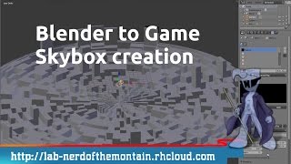 making Skyboxes cubemaps with Blender revised [upl. by Oidualc1]