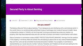 Secured Party Is About Banking [upl. by Asta]