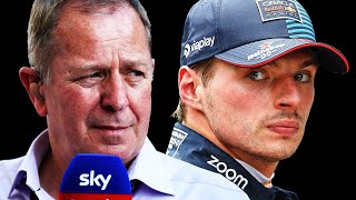 BRUNDLE SLAMS VERSTAPPEN F1 News [upl. by Ainslie]