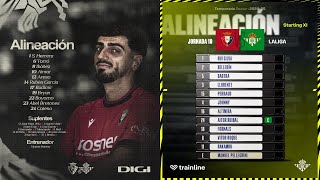 OSASUNA VS BETIS  JORNADA 10 DE LALIGA 2425 [upl. by Alihet]