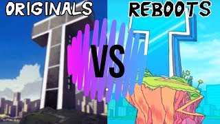 Cartoon Reboots VS originais Part1 [upl. by Ttoile571]