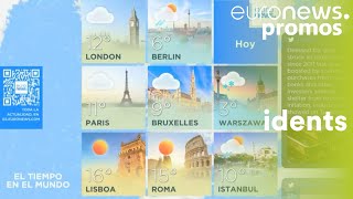 World Weather  idents 1 NEW  since 2023  Euronews [upl. by Bridgette]