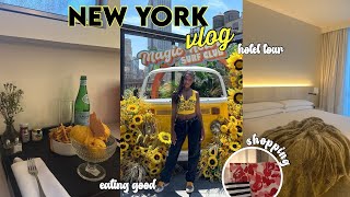 NEW YORK VLOG  Dining Out Inter Museum Shopping Music Video  MORE [upl. by Tildi559]