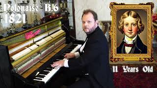 Chopin Evolution 1810 to 1849 [upl. by Skip]