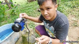 How to Install 12v 180 watt Water Pump DIY baboy [upl. by Ybbil]