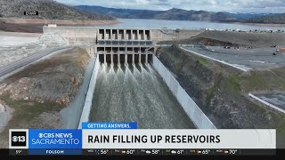 What impact did the weekend rain have on Californias reservoirs [upl. by Garnes]