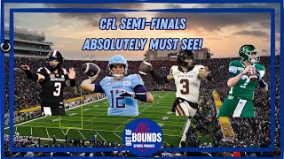 CFL Playoff Thrills A Recap of the SemiFinals [upl. by Dickson]