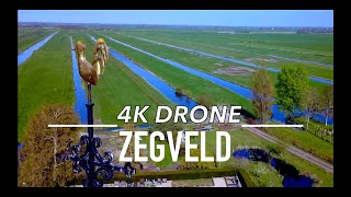 ZEGVELD by Drone 4K WOERDEN Netherlands Nederland [upl. by Liartnod213]