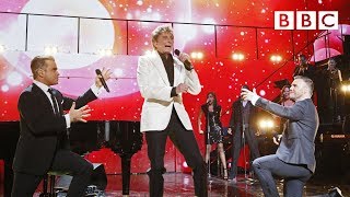 Could It Be Magic  Gary Barlow Robbie Williams and Barry Manilow  Children In Need Rocks  BBC [upl. by Asselem279]