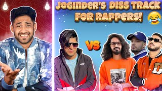 JOGINDERS NEW SONG ON RAPPERS [upl. by Katha898]