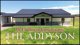 Custom Home Tour  4 BR  3 BA  1845 Barndominiums [upl. by Nonnerb506]