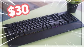 Upgrading a Membrane Keyboard for 30 [upl. by Ahsikin]