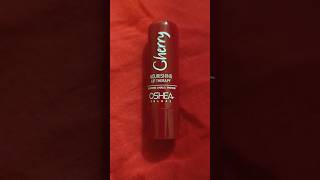 oshea colors cherry lip balm reviewytshorts shorts shortvideo [upl. by Haral]