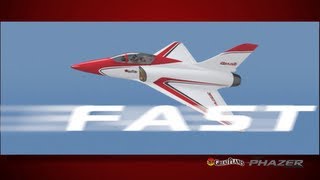 Spotlight Great Planes Phazer Brushless EDF Jet ARF [upl. by Yednarb734]