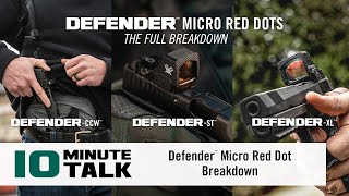 10MinuteTalk  Defender Micro Red Dots Breakdown [upl. by Lien]