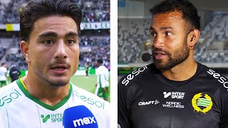 INTERVJUER Efter Matchen Hammarby 10 Halmstad [upl. by Parrisch650]