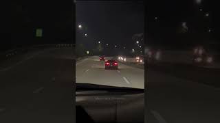 Mazda RX8 Shooting Big Flames on the Highway [upl. by Nomad]