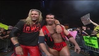 Kevin Nash amp Scott Hall wDisco Inferno nWo Wolfpac Elite entrance [upl. by Gertie]