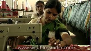 Garment factory and fashion textile manufacturing  Make in India [upl. by Ihcekn]