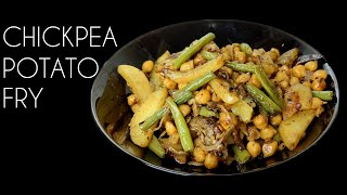 CHICKPEA POTATIO FRY [upl. by Halik]