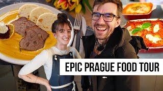 Prague Food Tour  Best Rated Restaurants [upl. by Deloris]