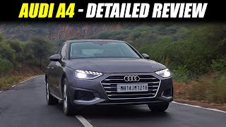 Audi A4  Value for Money Luxury Sedan  Detailed Drive Review [upl. by Allemahs963]