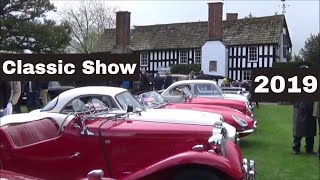 Gawsworth Hall Classic Car Show 2019  Cheshire UK [upl. by Ahsiemac]