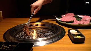 Matsusaka Wagyu A5  Osakas best Yakiniku BBQ [upl. by Rocray388]