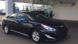 2014 Hyundai Sonata Hybrid  In Depth Walk Around  Sherwood Park Hyundai [upl. by Norwood]