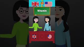 American 🇺🇸 vs British 🇬🇧 English Pronunciation 🔥🔥 americanenglish britishenglish learnenglish [upl. by Ninerb770]