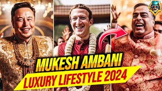 Mukesh Ambani Luxury Lifestyle 2024 [upl. by Orazio]