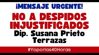 DESPIDO INJUSTIFICADO YO POR LAS 40 HORAS CONFERENCIA DE PRENSA [upl. by Sumner]