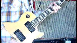 Super Bender Sola Sound Tone Bender MKII clone Les Paul Custom [upl. by Lenahs739]