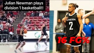 Julian Newman Almost Got KICKED Out Of College [upl. by Solrak]