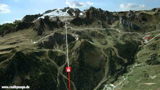 2014 3D Sellaronda MTB TOUR  senso orarioUhrzeigersinnclockwise [upl. by Sillert]