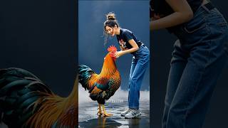 Amazing Talent a Magic Chicken Fuses Dance on AGT americagottalent magic talent [upl. by Aihsakal128]