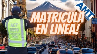 MATRICULA vehicular EN LINEA 2024 EN QUITO  ECUADOR [upl. by Avehstab]