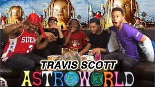 ITS LIT TRAVIS SCOTT  ASTROWORLD FULL ALBUM REACTIONREVIEW [upl. by Wyck820]