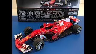 Building the New Tamiya 120 FERRARI SF70H Formula One [upl. by Florida769]