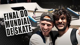 GUSTAVO SCARPA MARCA PRESENÇA NA FINAL DO MUNDIAL DE SKATE [upl. by Akimehs]