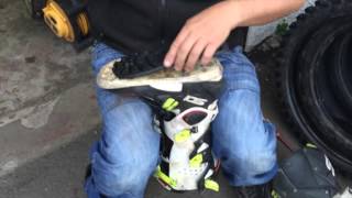 how to replace SIDI Crossfire 2 Motocross Boots soles [upl. by Narod910]