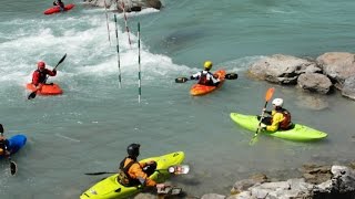 DURANCE CANOE KAYAK L’ARGENTIERE LA BESSEE HAUTES ALPES FRANCIA [upl. by Tracy]