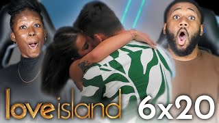 NOOO WAYYYY AARON DID THIS LOVE ISLAND SEASON 6 REACTION  6x20 [upl. by Imyaj]