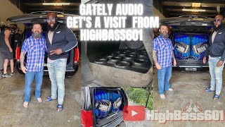 GATELY AUDIO GETS A VISIT  12 GATELY 15S BREAKS WINDSHIELD  GATELY AMPLIFIER  BYRON CHAMBLISS [upl. by Enileme19]