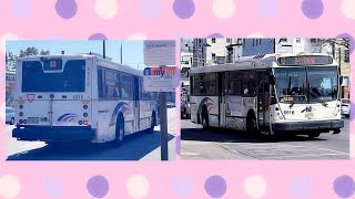 NJ Transit 10 BAYONNE JFK BLVD VIA PAMRAPO AVENUE NABI 41615 6516 [upl. by Greff]