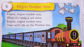 Engine Number Nine  Jr Kg Poem  Songs amp Rhymes  SampD Teacher [upl. by Vedis]