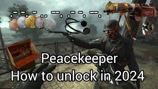 Battlefield 1 how to unlock peacekeeper in 2024 bf1 [upl. by Jack680]