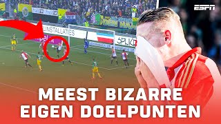 Meest BIZARRE EIGEN GOALS in de EREDIVISIE van deze eeuw 😲 [upl. by Purpura13]